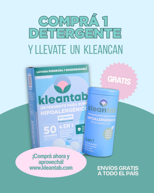 Detergente para Ropa en Tableta Hipoalergénico - 50 tabletas