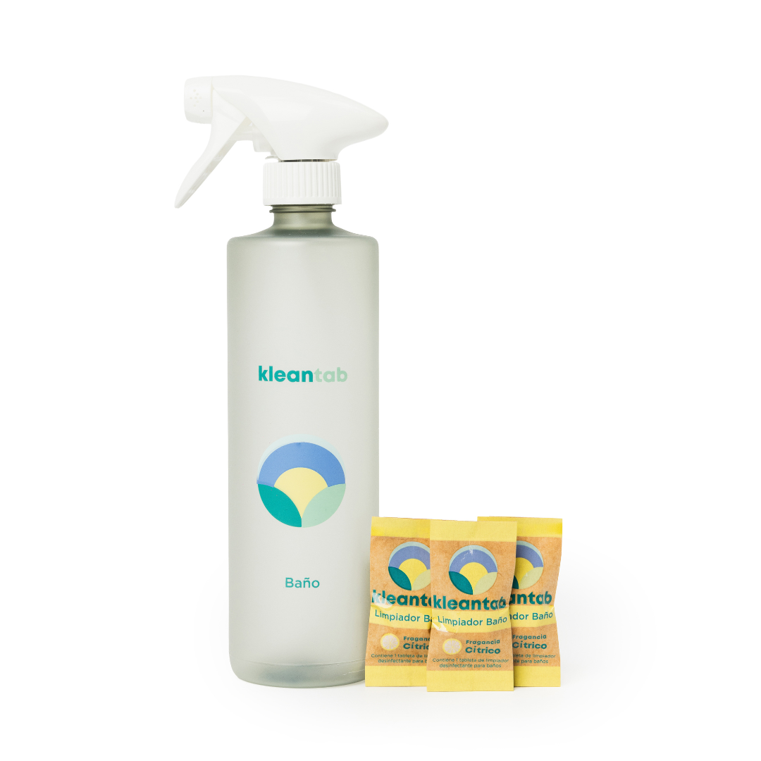 LIMPIADOR BAÑO STARTER SET - RINDE 3 BOTELLAS