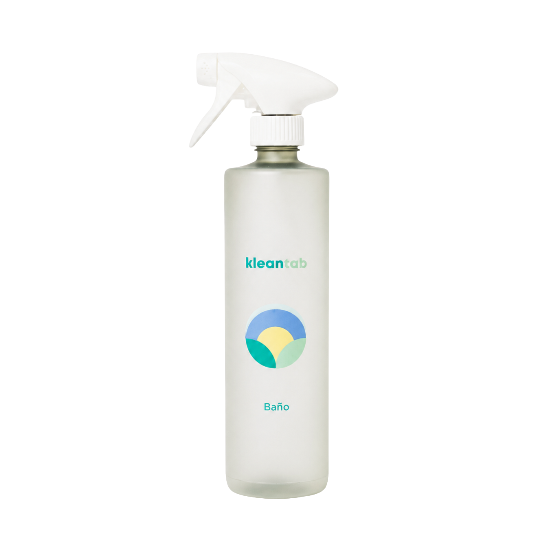 BOTELLA KLEANTAB DE 500ml 100% RECICLADA.