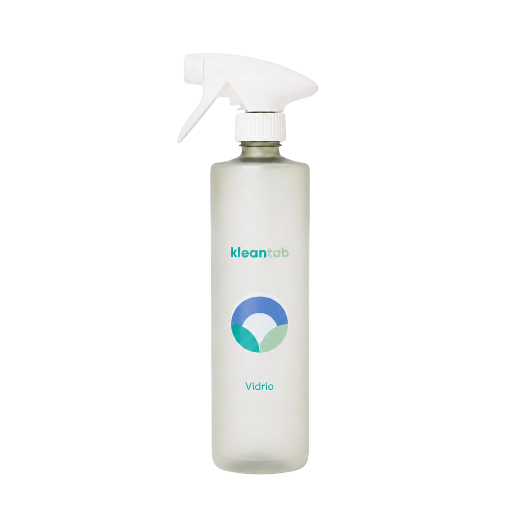 BOTELLA KLEANTAB DE 500ml 100% RECICLADA.