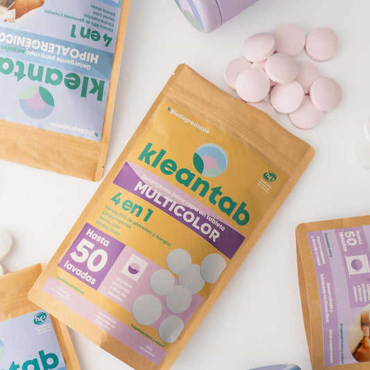 Detergente para Ropa en Tableta Multicolor - 50 tabletas