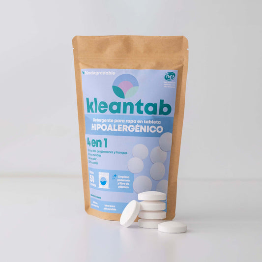 Detergente para Ropa en Tableta Hipoalergénico - 50 tabletas