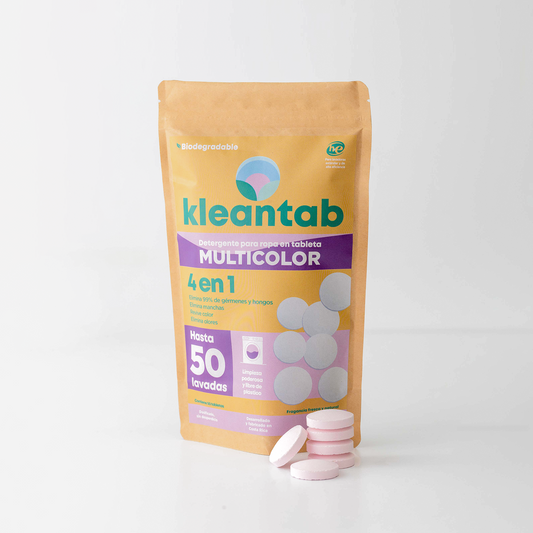 Detergente para Ropa en Tableta Multicolor - 50 tabletas
