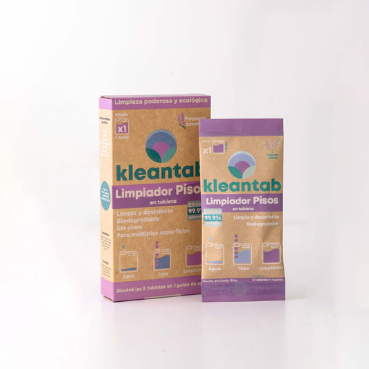 Limpiador Pisos - 5 tabletas (rinde 1 galón)