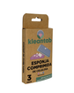 Esponja Comprimida de Celulosa Biodegradable - 3 unidades