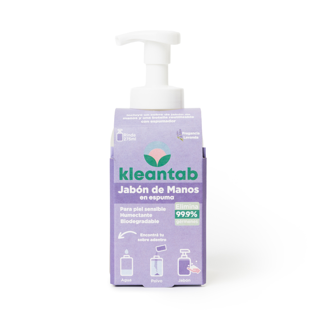 JABÓN DE MANOS EN ESPUMA - STARTER SET