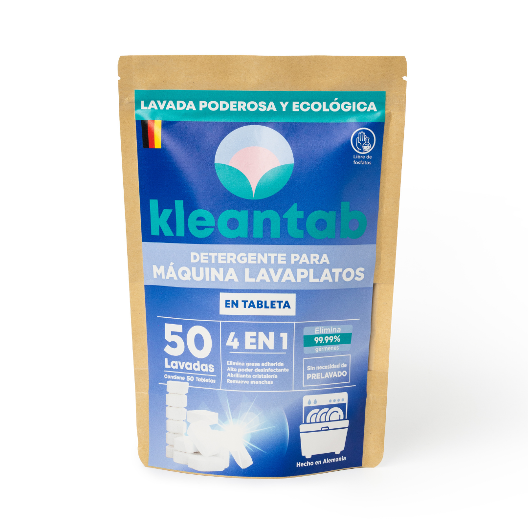 DETERGENTE PARA MÁQUINA LAVAPLATOS - 50 TABLETAS- RINDE 50 LAVADAS