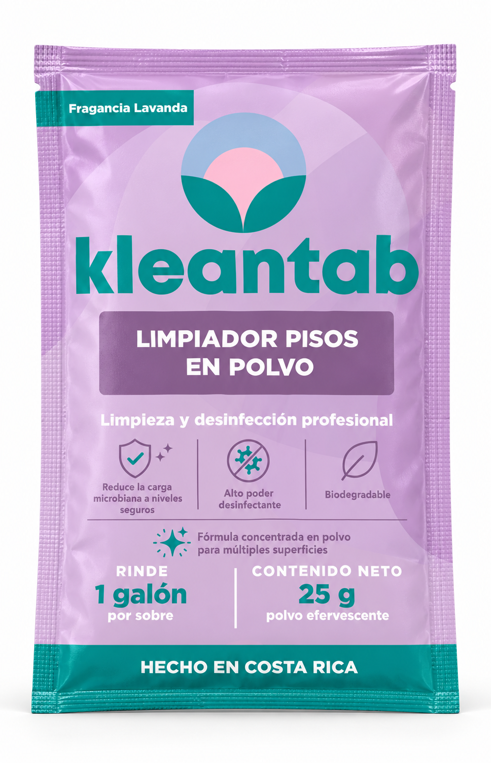 LIMPIADOR DESINFECTANTE PARA PISOS EN POLVO – RINDE 1 GALÓN