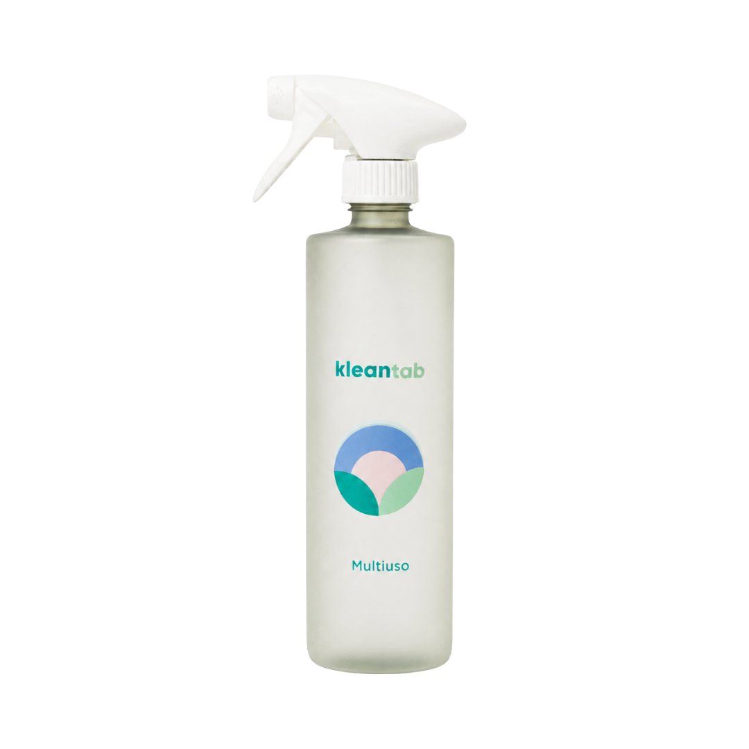 BOTELLA KLEANTAB DE 500ml 100% RECICLADA.