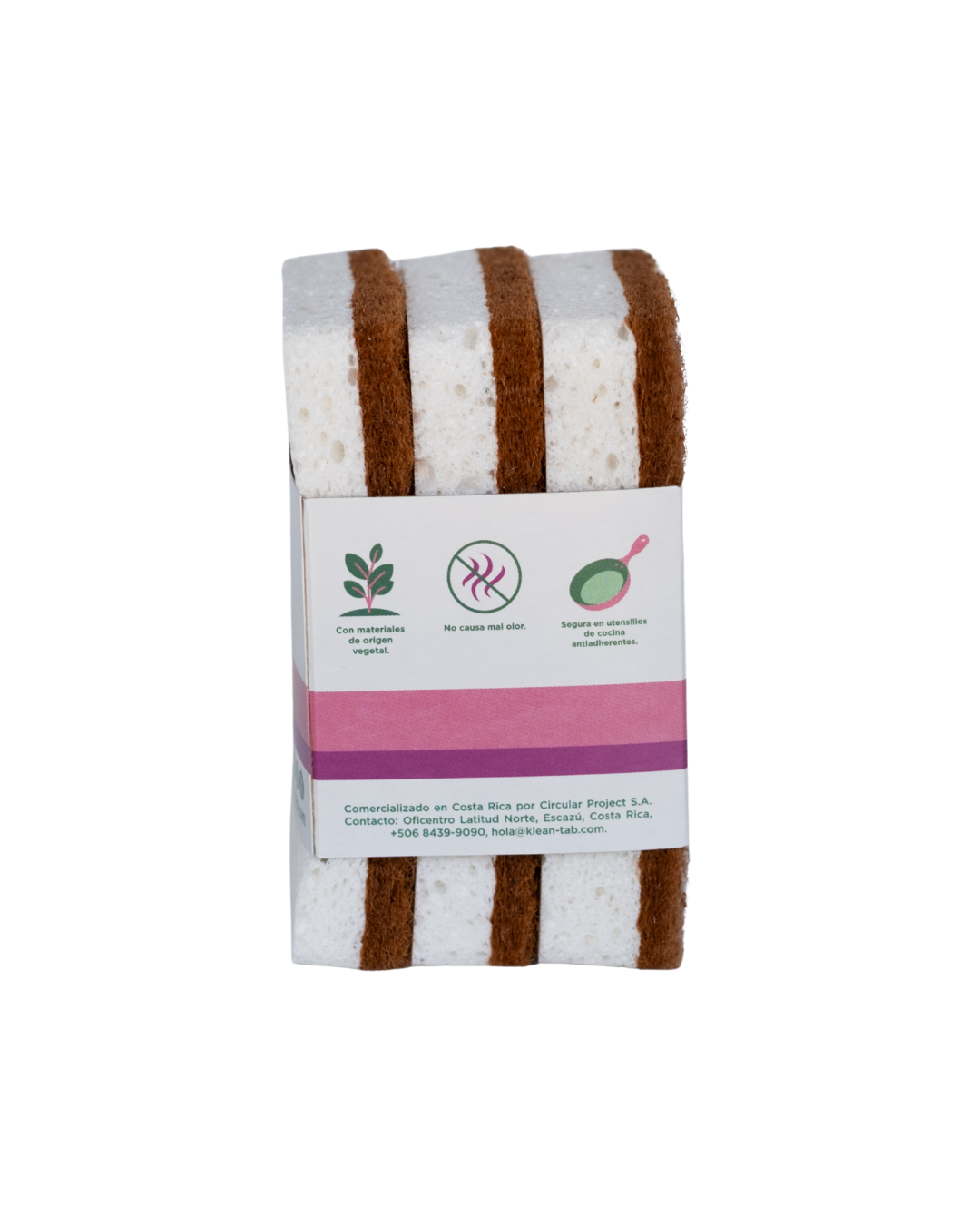 Esponja Lavaplatos de Fibra de Coco - 3 unidades