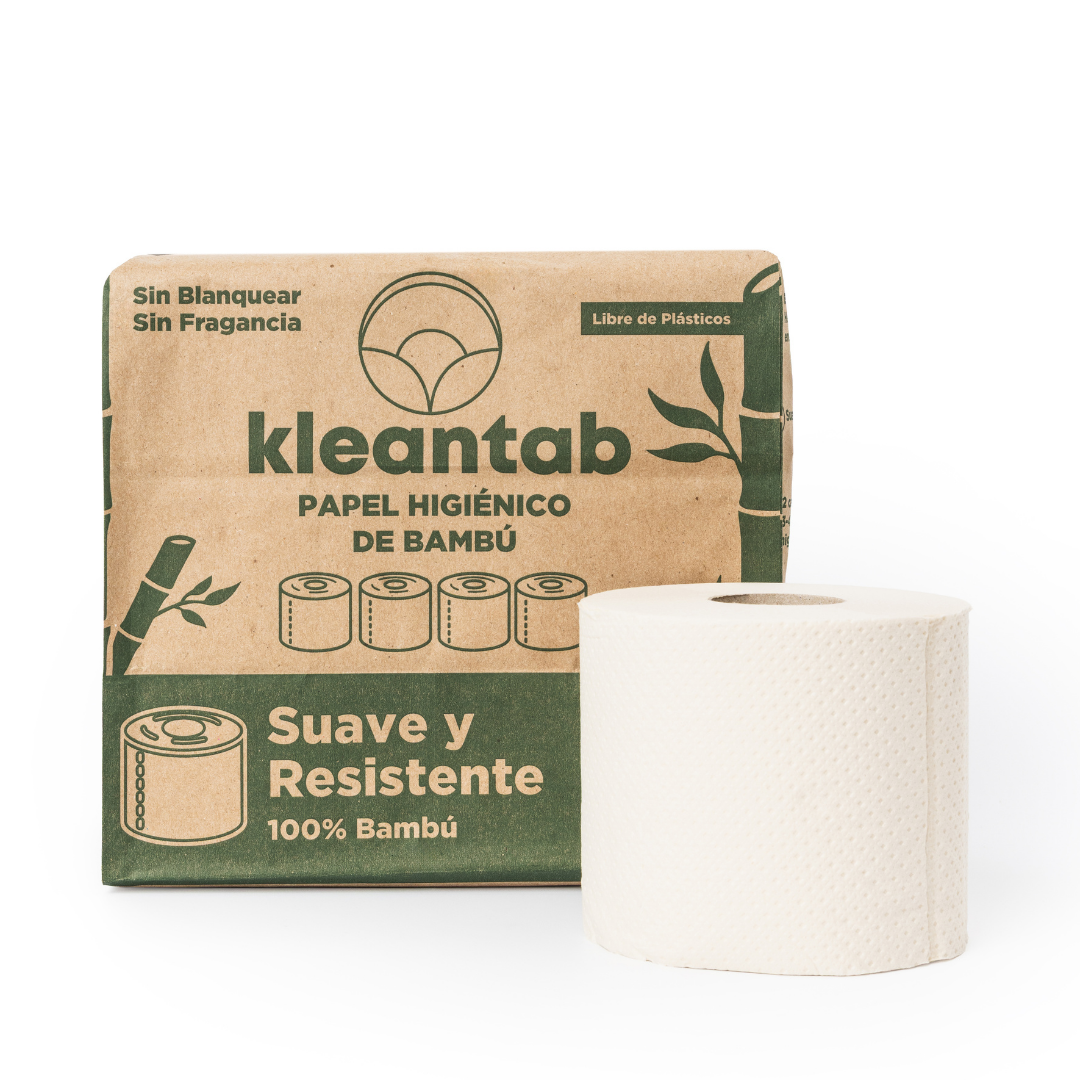 PAPEL HIGIÉNICO DE BAMBÚ - 4 ROLLOS