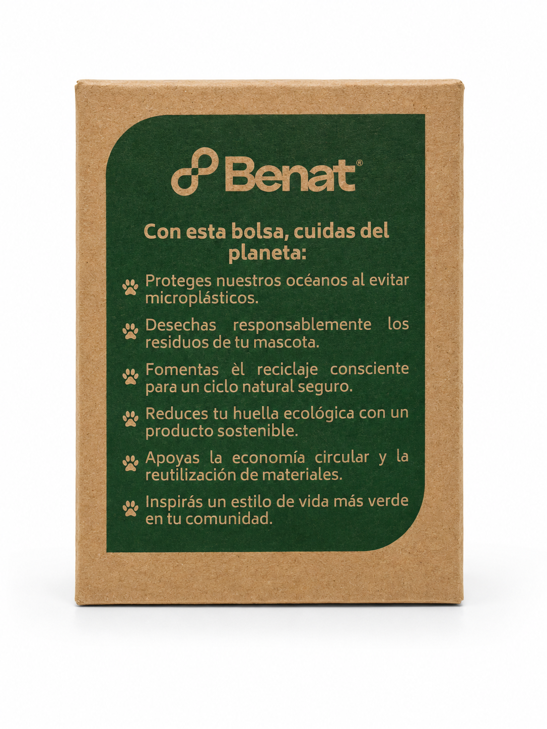 BOLSA PARA DESHECHOS ORGÁNICOS FLUSHABLE - 6 ROLLOS