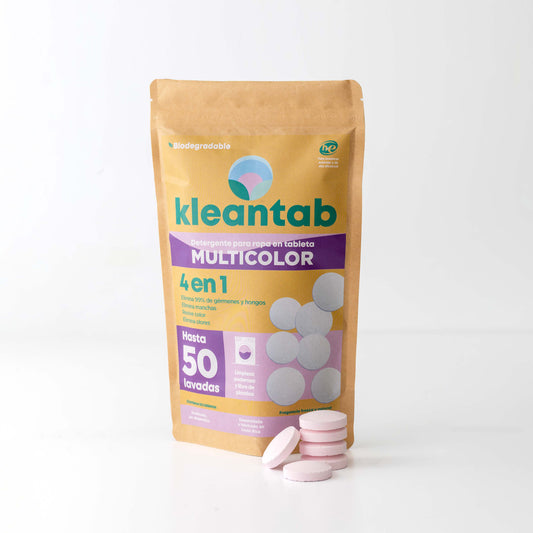Detergente para Ropa en Tableta Multicolor - 50 tabletas